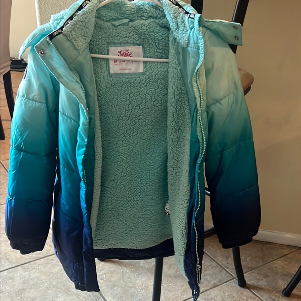 Kids Gradient Blue Jacket
